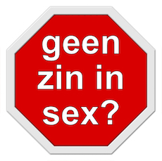 Bord: geen seksuele lust (seksuele remmingen)