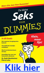 Het boek 'De kleine Seks voor Dummies' als voorlichting